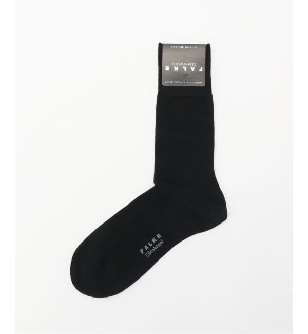 EDIFICE「FALKE(ファルケ) #14468_Clima Wool ソックス」|ソックス|ブラック