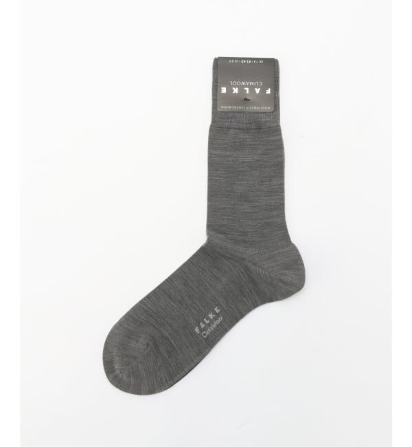 EDIFICE「FALKE(ファルケ) #14468_Clima Wool ソックス」|ソックス|グレーA