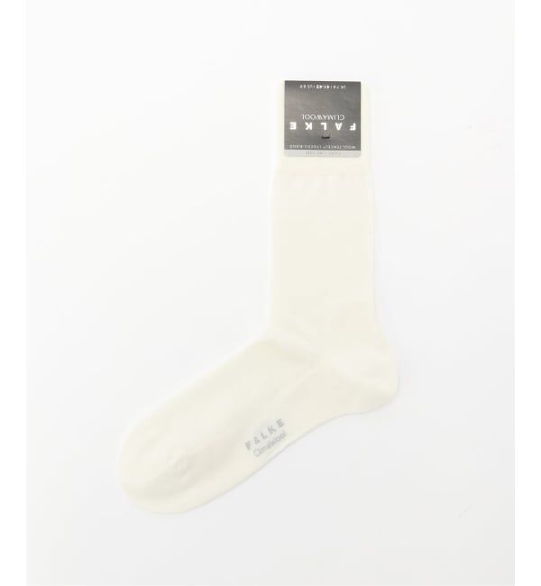 EDIFICE「FALKE(ファルケ) #14468_Clima Wool ソックス」|ソックス|ホワイト A