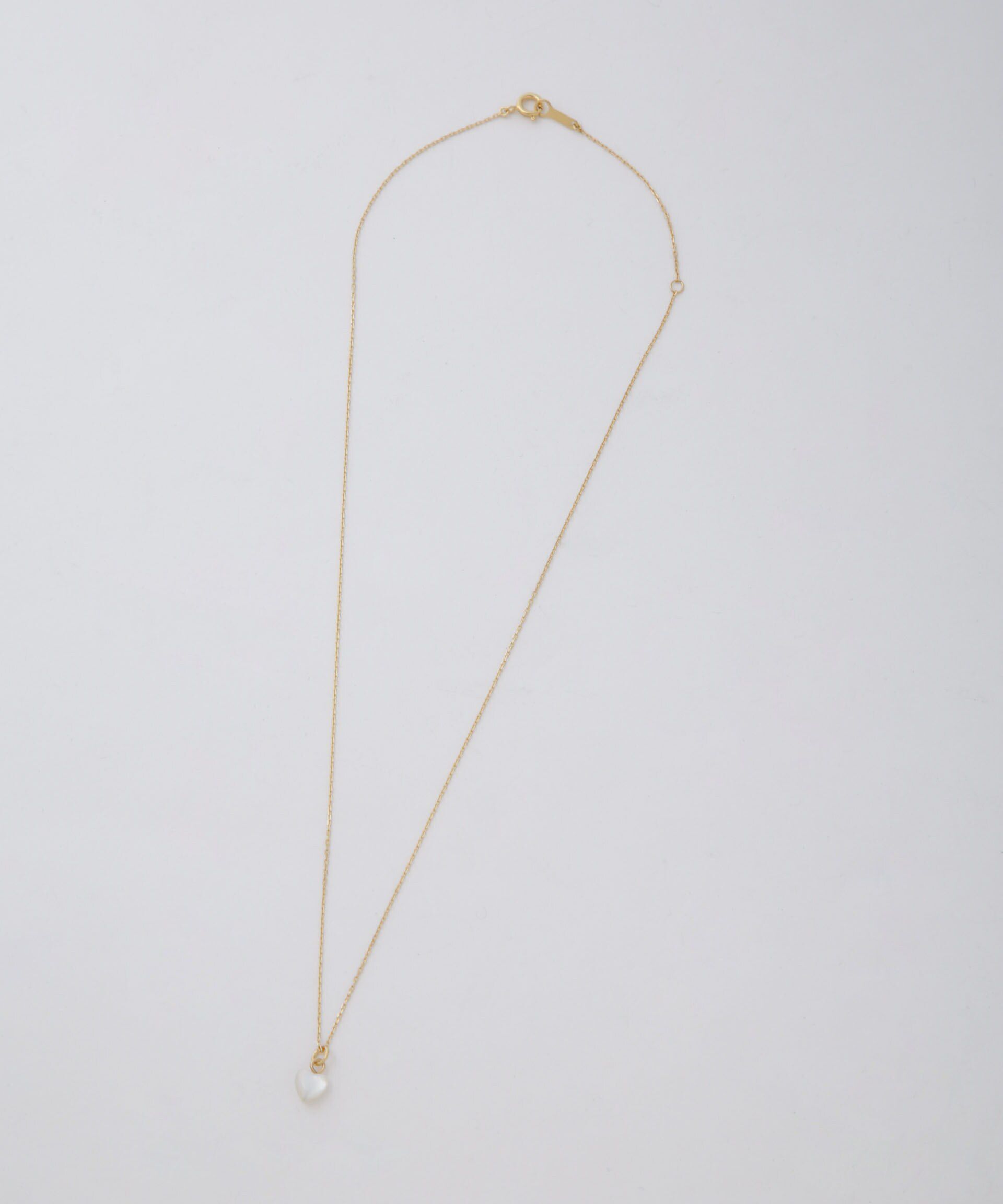 nano･universe「ハートストーンネックレス」|ネックレス|