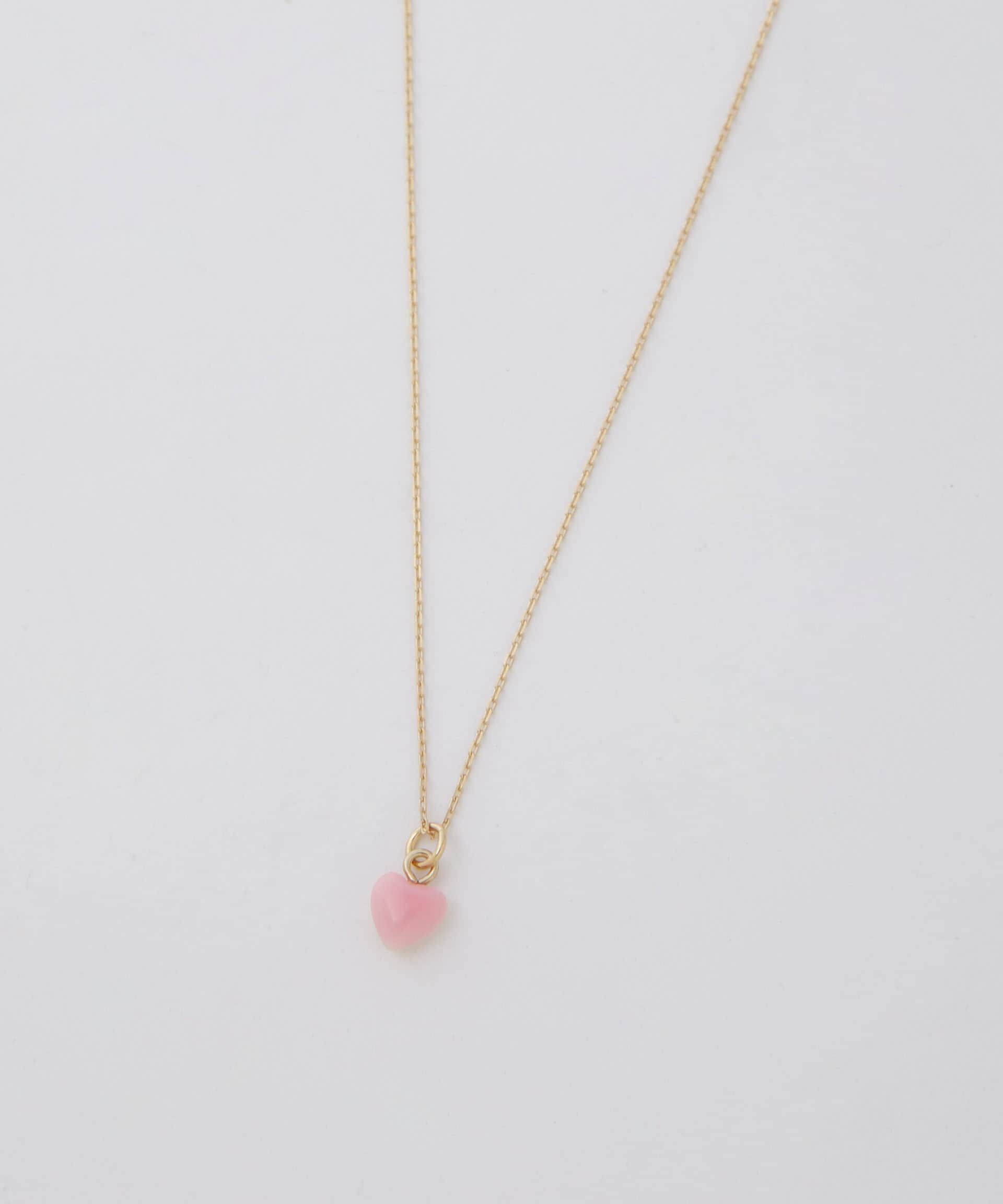 nano･universe「ハートストーンネックレス」|ネックレス|