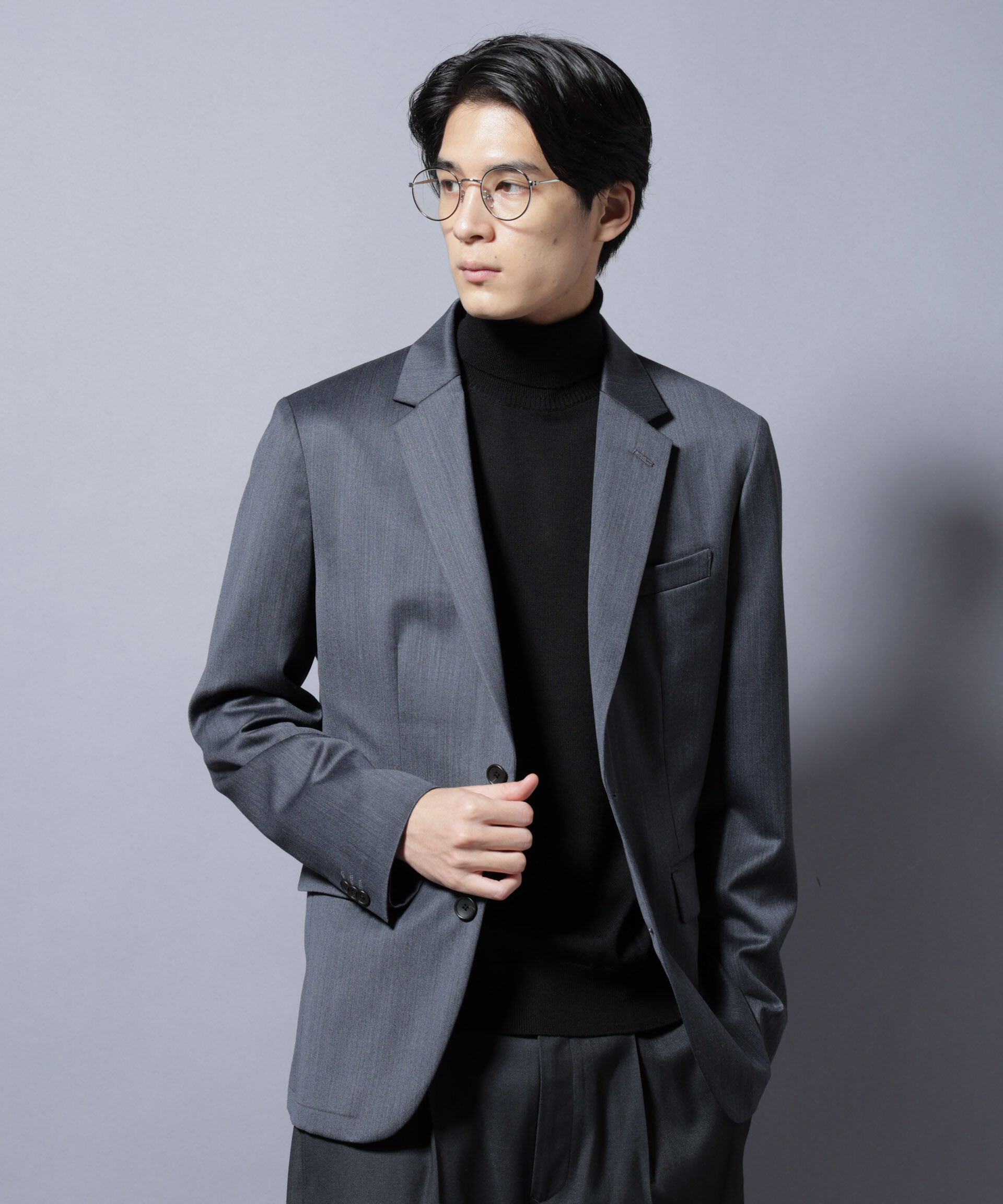 nano･universe「｢Damerino Select｣ ウールシルクベネシャンジャケット(セットアップ可)」|スーツ|