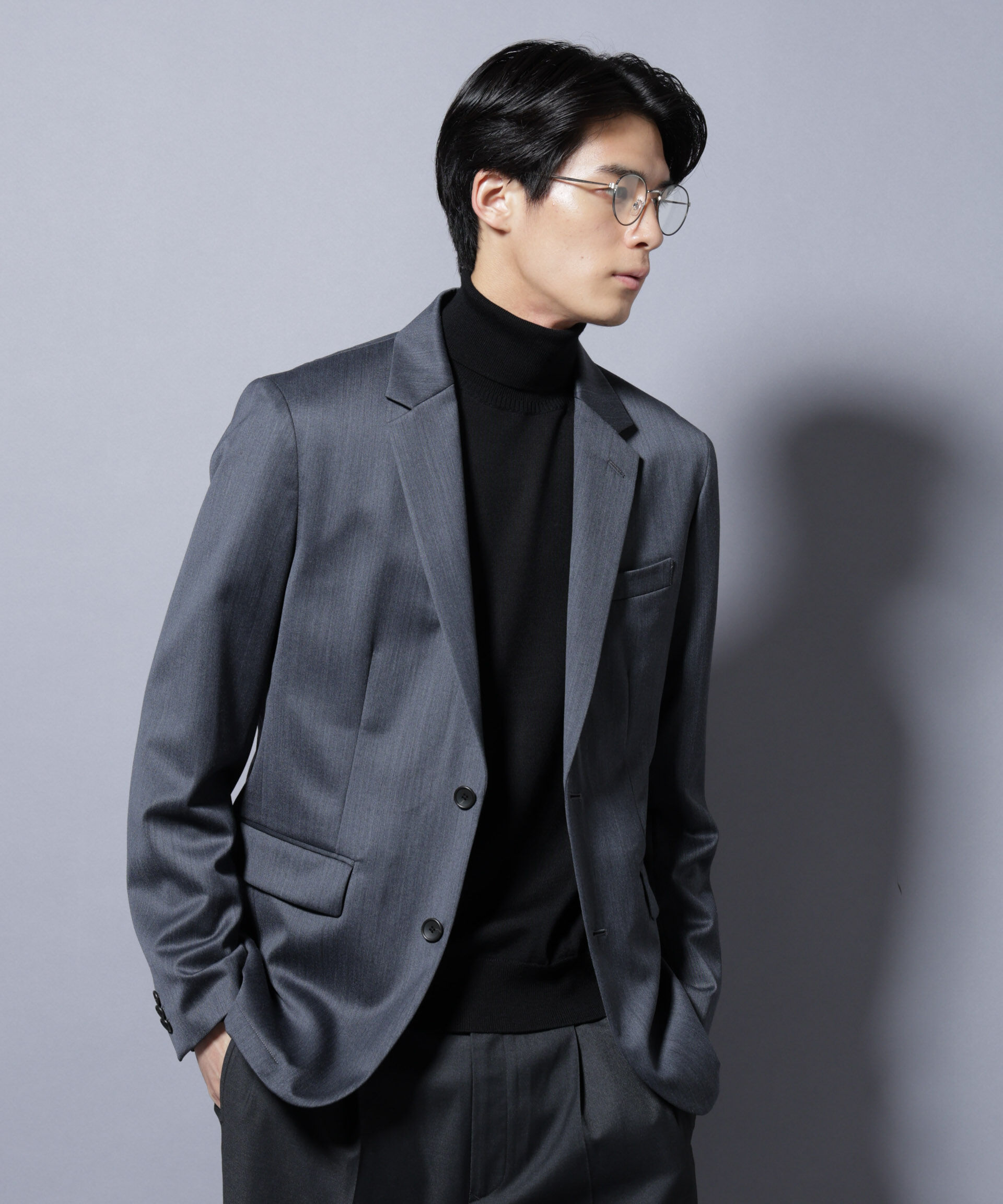 nano･universe「｢Damerino Select｣ ウールシルクベネシャンジャケット(セットアップ可)」|スーツ|