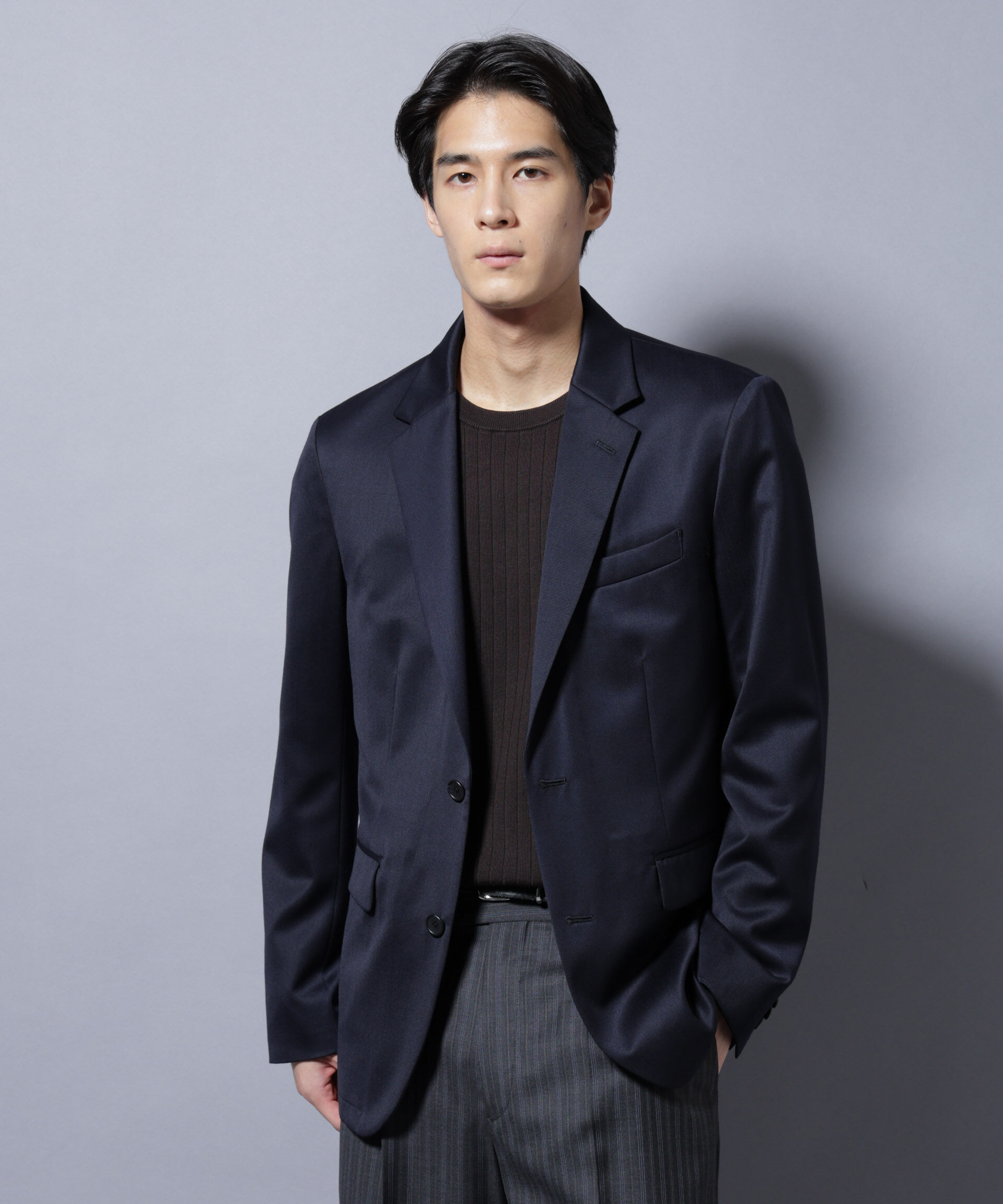 nano･universe「｢Damerino Select｣ ウールシルクベネシャンジャケット(セットアップ可)」|スーツ|