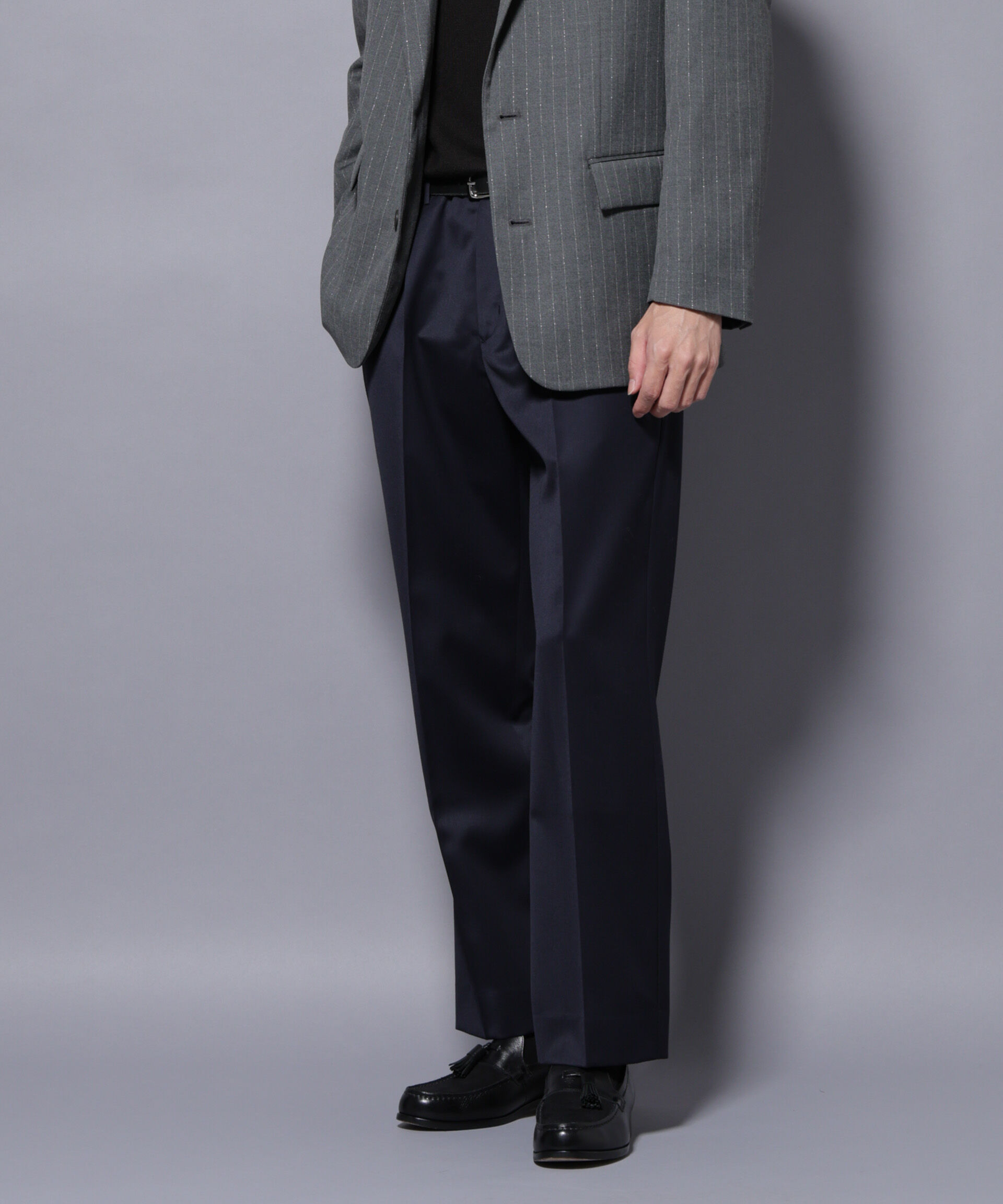 nano･universe「「Damerino Select」ウールシルクベネシャンパンツ（セットアップ可）」|スーツ|