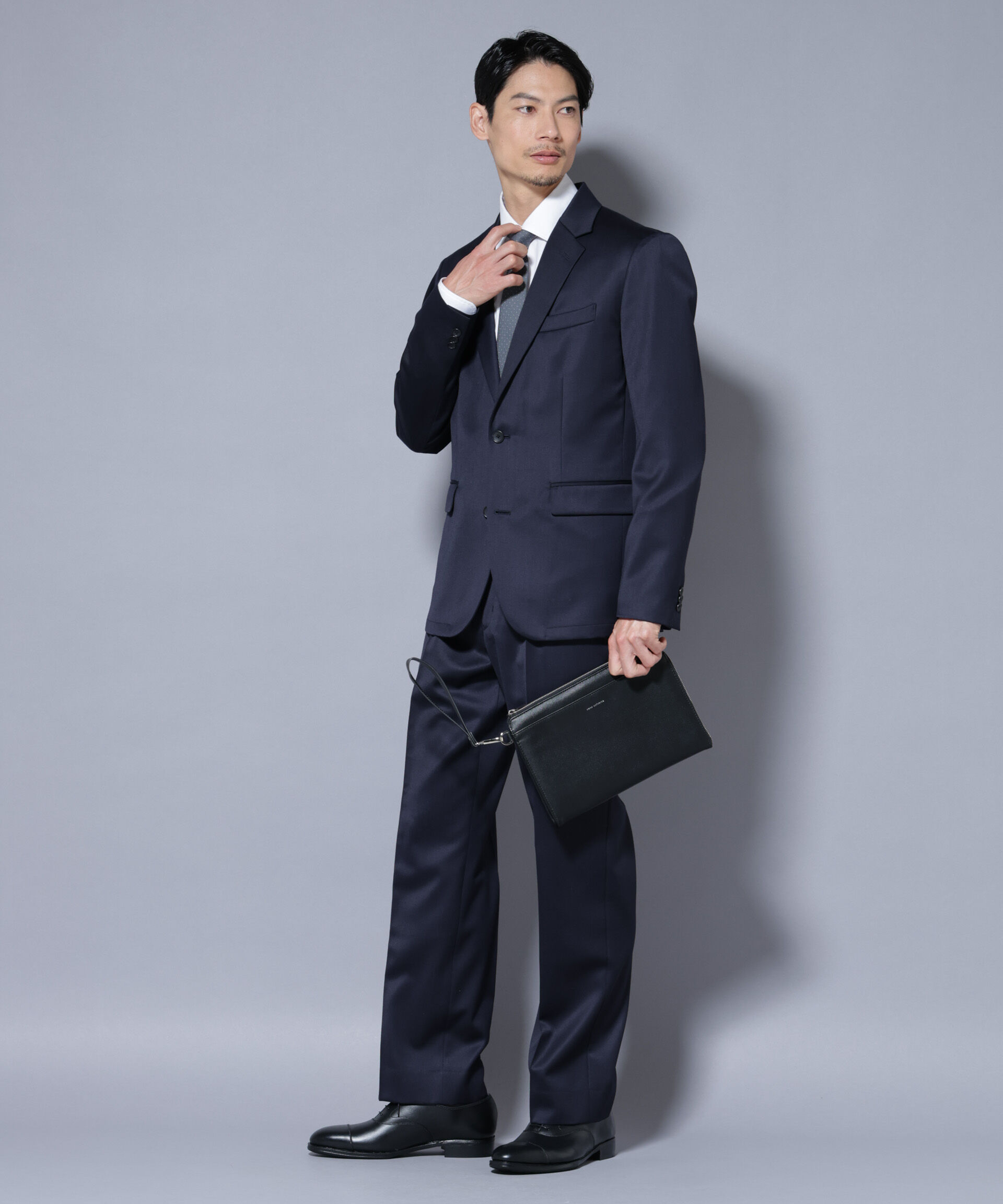 nano･universe「「Damerino Select」ウールシルクベネシャンパンツ（セットアップ可）」|スーツ|