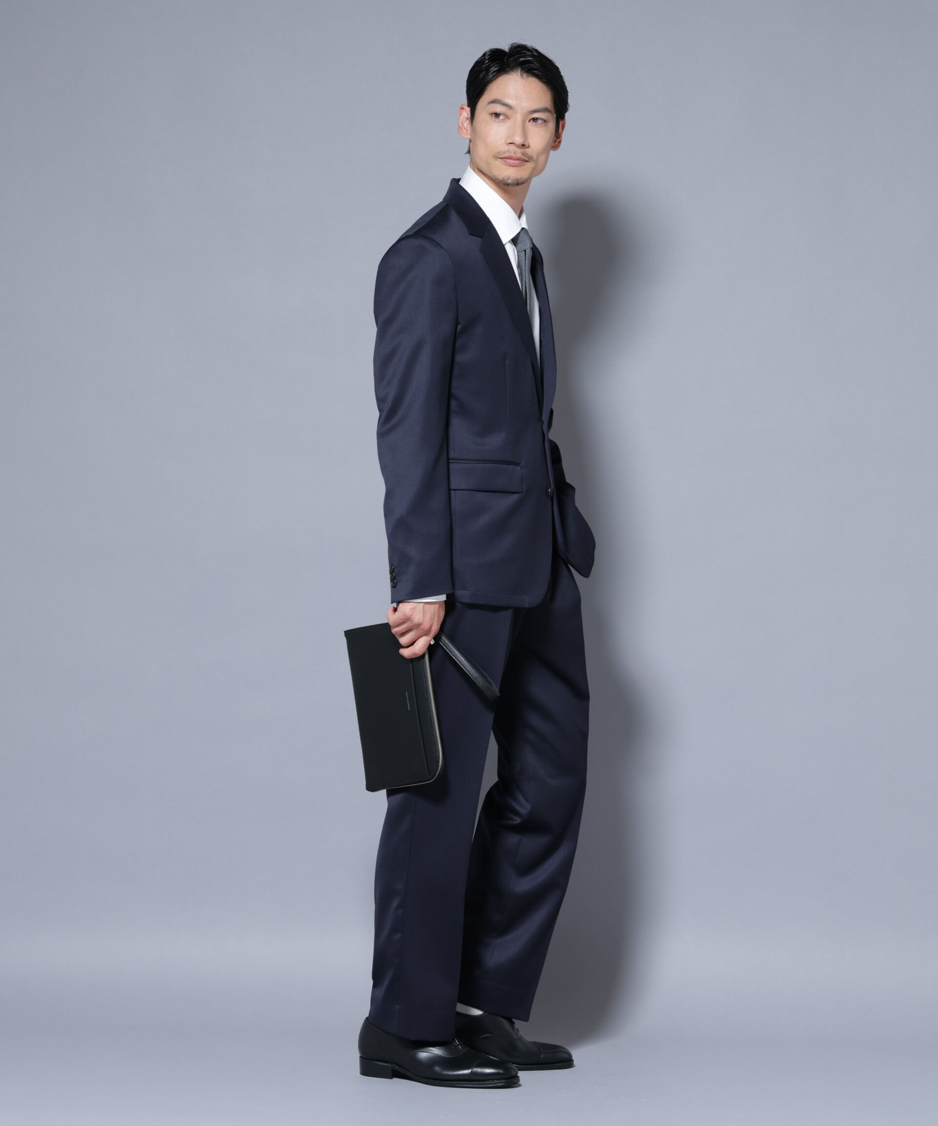 nano･universe「「Damerino Select」ウールシルクベネシャンパンツ（セットアップ可）」|スーツ|