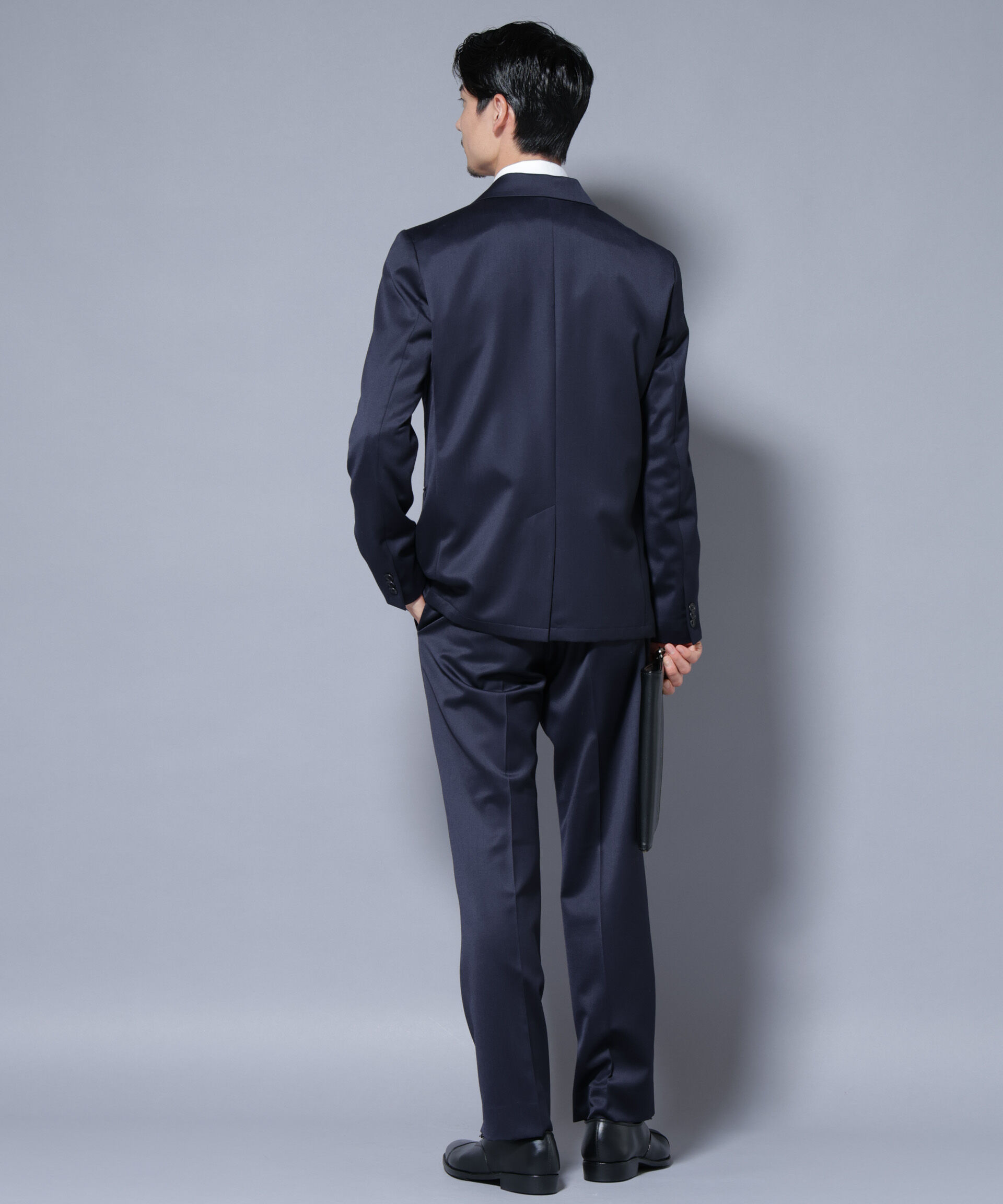 nano･universe「「Damerino Select」ウールシルクベネシャンパンツ（セットアップ可）」|スーツ|