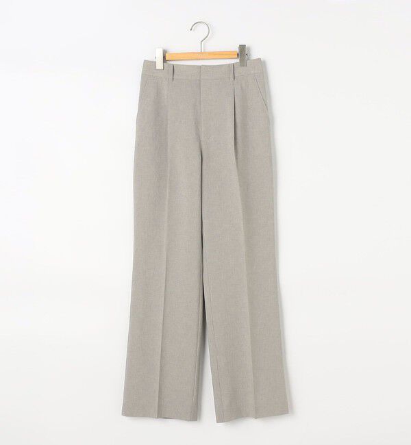 NOLLEY'S sophi「《セットアップ対応》ウォッシャブルブリーザブルシャンブレーセミワイドパンツ」|その他|