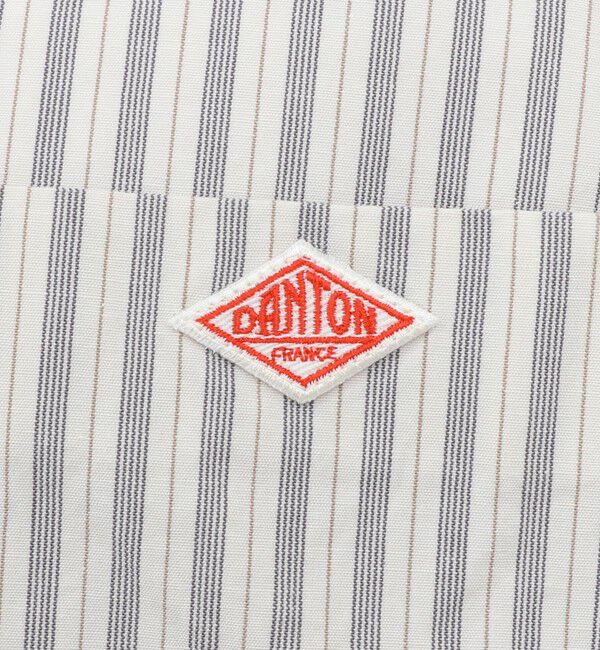 NOLLEY'S goodman「【DANTON/ダントン】BAND COLLAR SHIRT SS 26SS（DT-JD3788 SCP）」|シャツ・ブラウス|