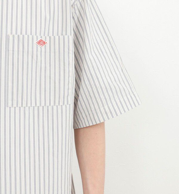 NOLLEY'S goodman「【DANTON/ダントン】BAND COLLAR SHIRT SS 26SS（DT-JD3788 SCP）」|シャツ・ブラウス|