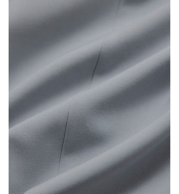 VIS「ベルトディティールタックワイドパンツ/イージーケア・接触冷感」|チノ|