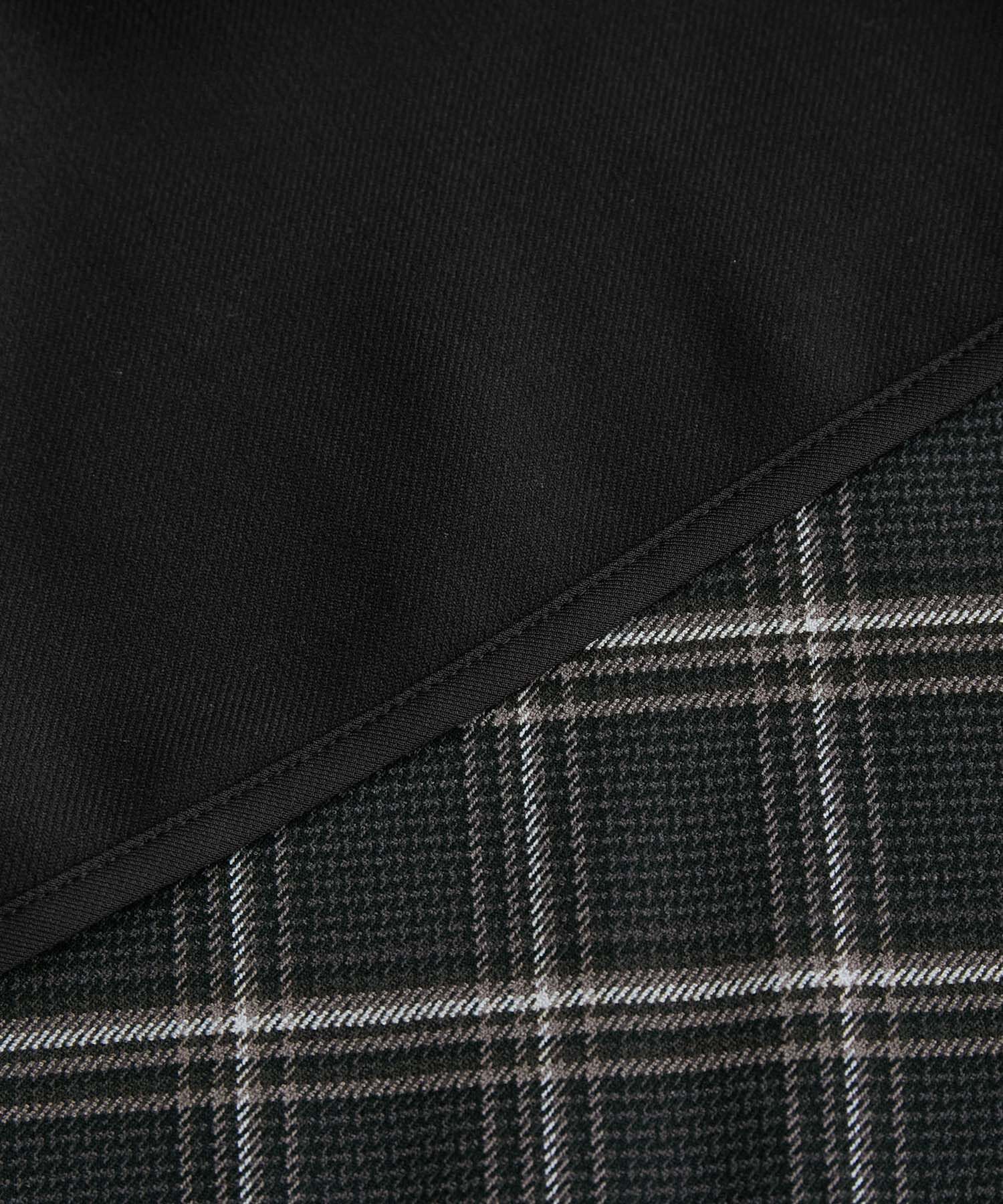 Rope&rsquo;Picnic「チェック＆無地リバーシブルスカート」|スカート|