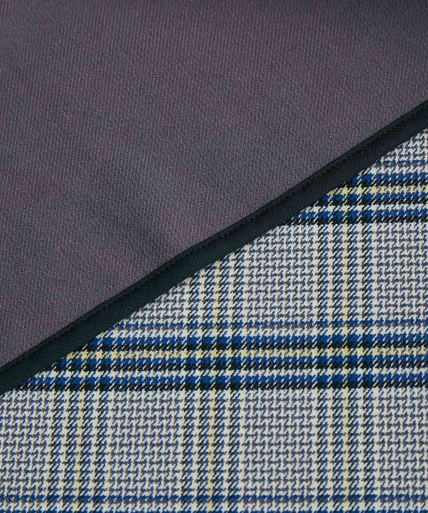 Rope&rsquo;Picnic「チェック＆無地リバーシブルスカート」|スカート|