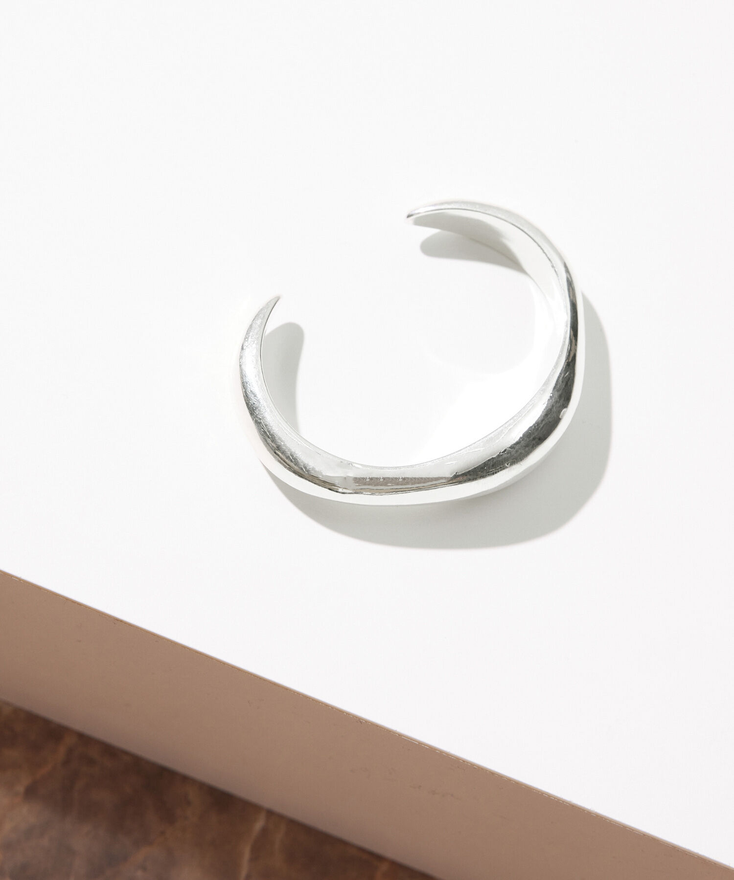 ADAM ET ROPE'「ウェービーバングル」|ブレスレット・バングル|シルバー(93)