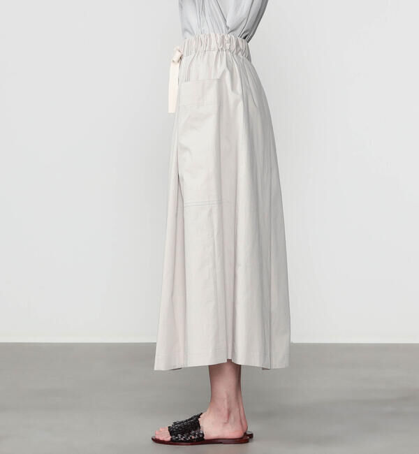  「nicholson & nicholson | 〈別注〉コットンツイル タックスカート WOMEN」|スカート|