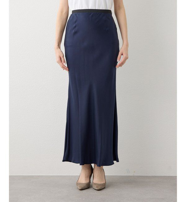 Drawing Numbers「【Drawing Numbers】キュプラバイアスマーメイドスカート」|スカート|