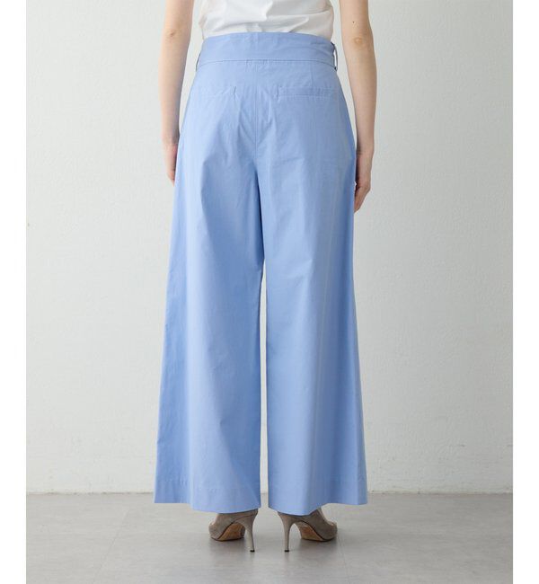  「コットンタイプライターパンツ」|チノ|