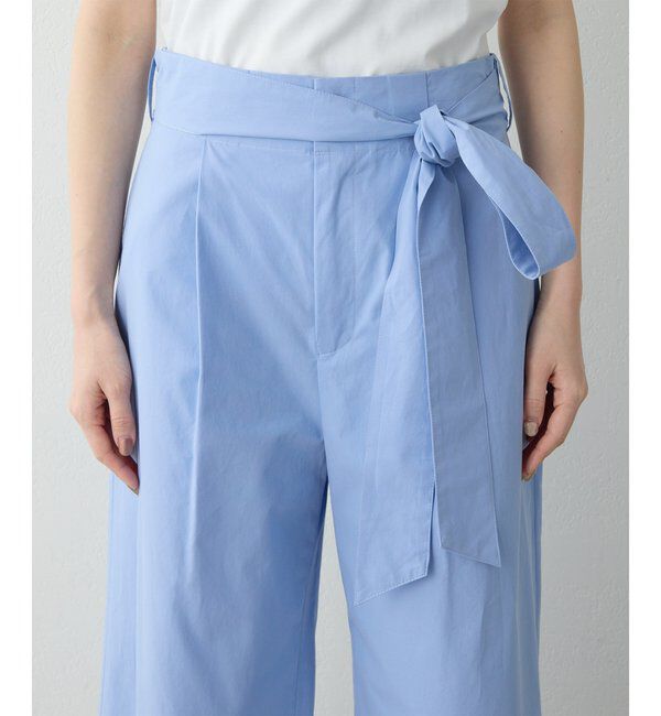  「コットンタイプライターパンツ」|チノ|