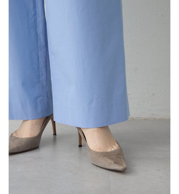  「コットンタイプライターパンツ」|チノ|