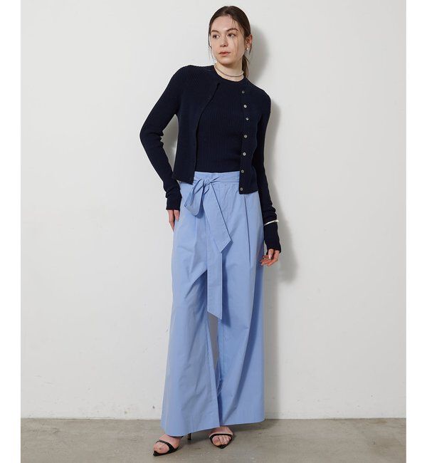  「コットンタイプライターパンツ」|チノ|