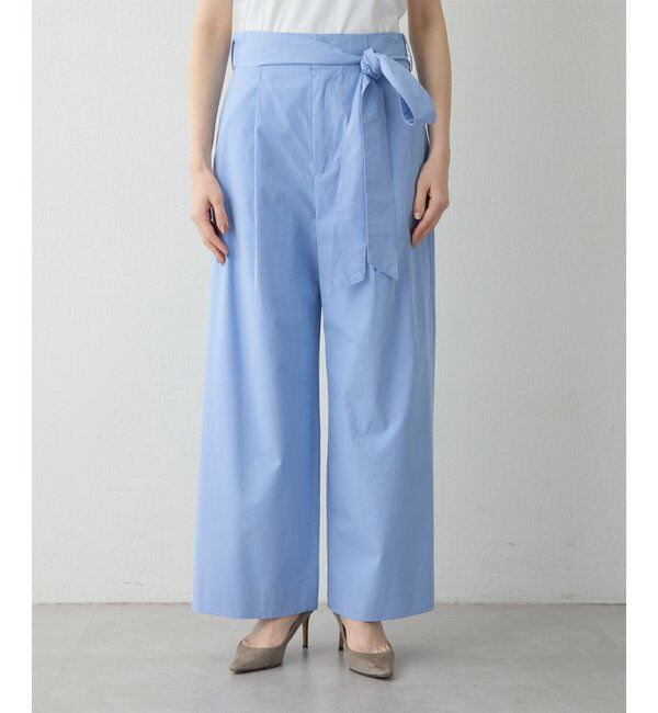  「コットンタイプライターパンツ」|チノ|