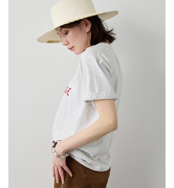  「クラックプリントTシャツ」|Tシャツ・カットソー|