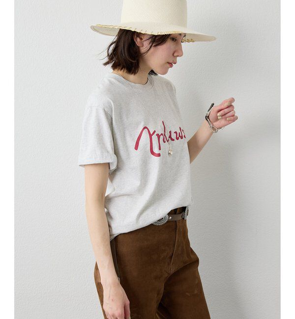  「クラックプリントTシャツ」|Tシャツ・カットソー|