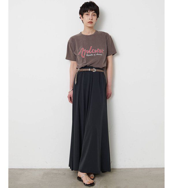  「クラックプリントTシャツ」|Tシャツ・カットソー|