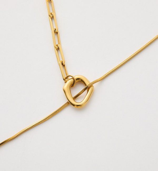  「【R.good（アールドットグッド）】スネーク&times;チェーンラリエット」|ネックレス|