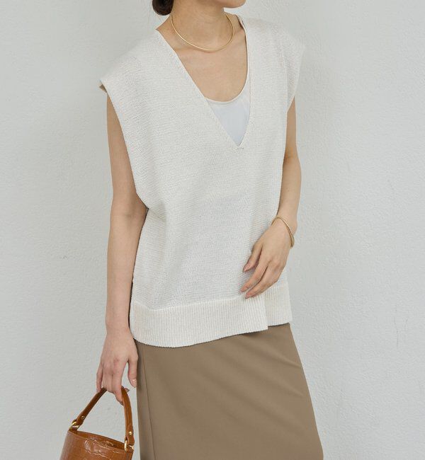  「サイドスリットニット」|ニット・セーター|