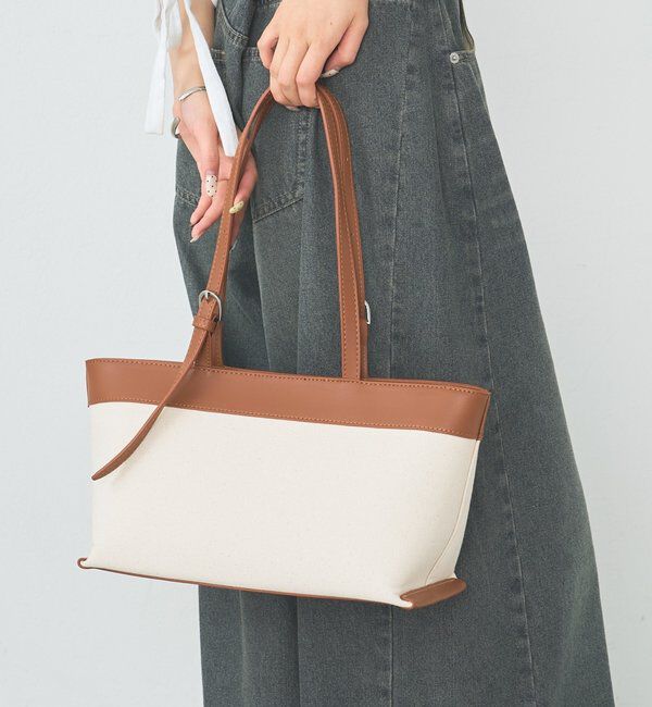  「サイドベルトコンビBAG」|トートバッグ|
