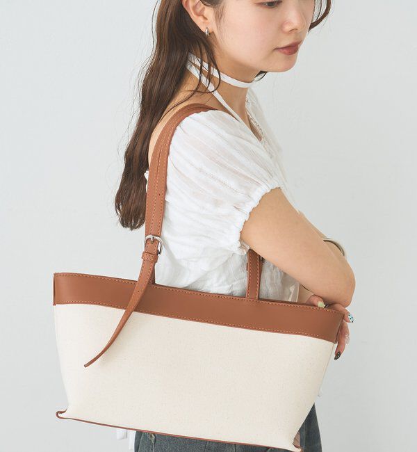  「サイドベルトコンビBAG」|トートバッグ|