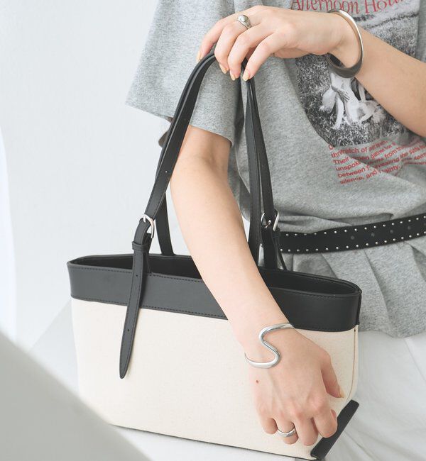  「サイドベルトコンビBAG」|トートバッグ|