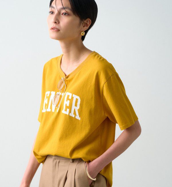  「カラーロゴTシャツ」|Tシャツ・カットソー|