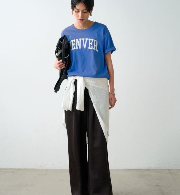  「カラーロゴTシャツ」|Tシャツ・カットソー|