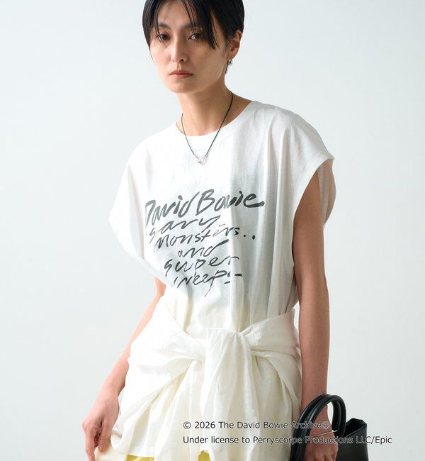  「【GOOD ROCK SPEED】DAVID BOWIE フレンチT」|Tシャツ・カットソー|