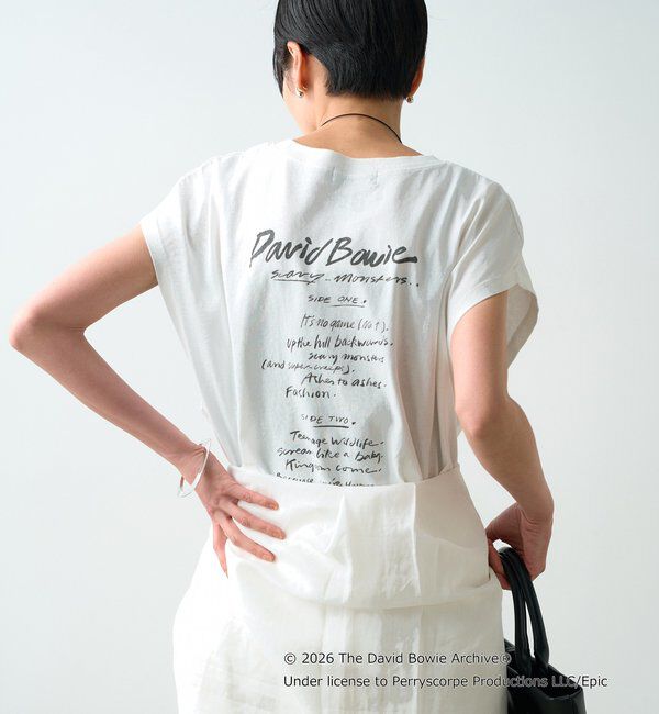  「【GOOD ROCK SPEED】DAVID BOWIE フレンチT」|Tシャツ・カットソー|