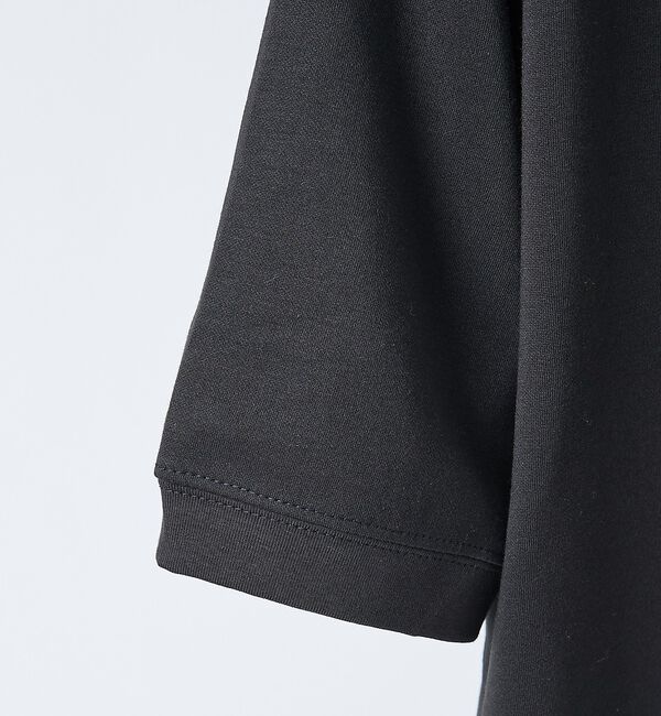 ABAHOUSE「【SMART CLOSET/WEB限定】シルキータッチ モックネック 半袖Tシャ」|Tシャツ・カットソー|