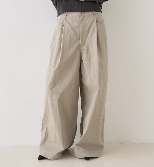 Rouge vif「2WAYサスペンダータックワイドパンツ」|その他|