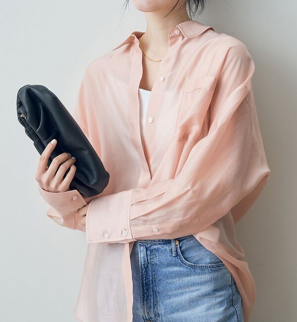 Rouge vif「【定番人気】【ロングセラー】バックツイストシャツ」|シャツ・ブラウス|