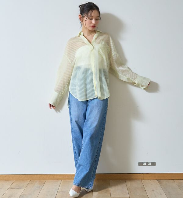 Rouge vif「【定番人気】【ロングセラー】バックツイストシャツ」|シャツ・ブラウス|