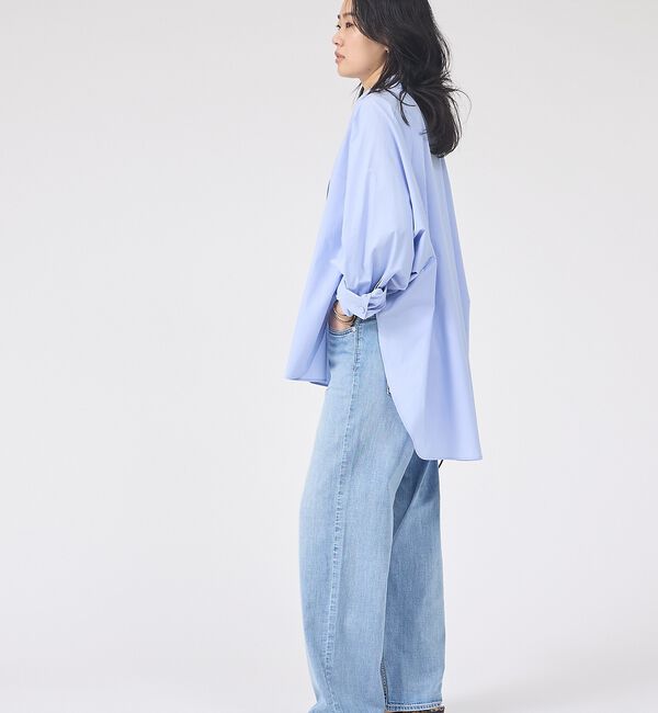 Rouge vif「ドルマンストレッチブロードビックシャツ」|シャツ・ブラウス|