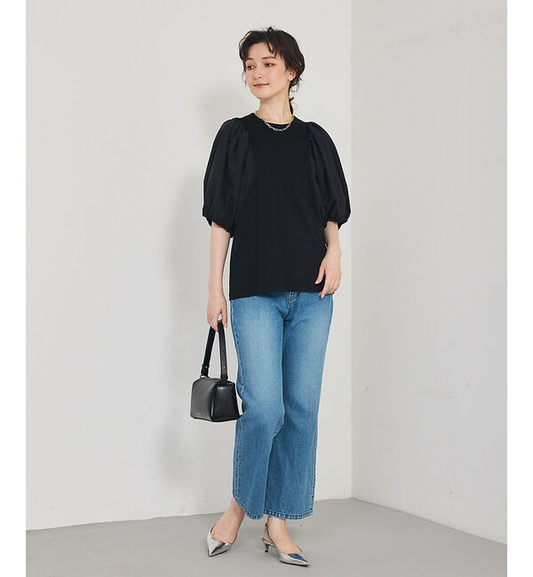 qualite「タフタスリーブプルオーバー」|Tシャツ・カットソー|