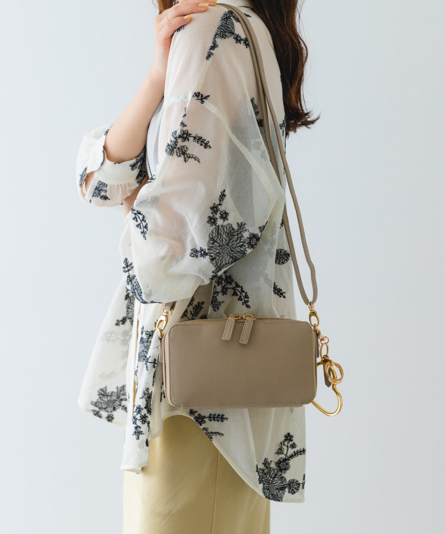 RODE SKO「お財布ショルダーバッグ」|ショルダー・メッセンジャー|ベージュ系その他