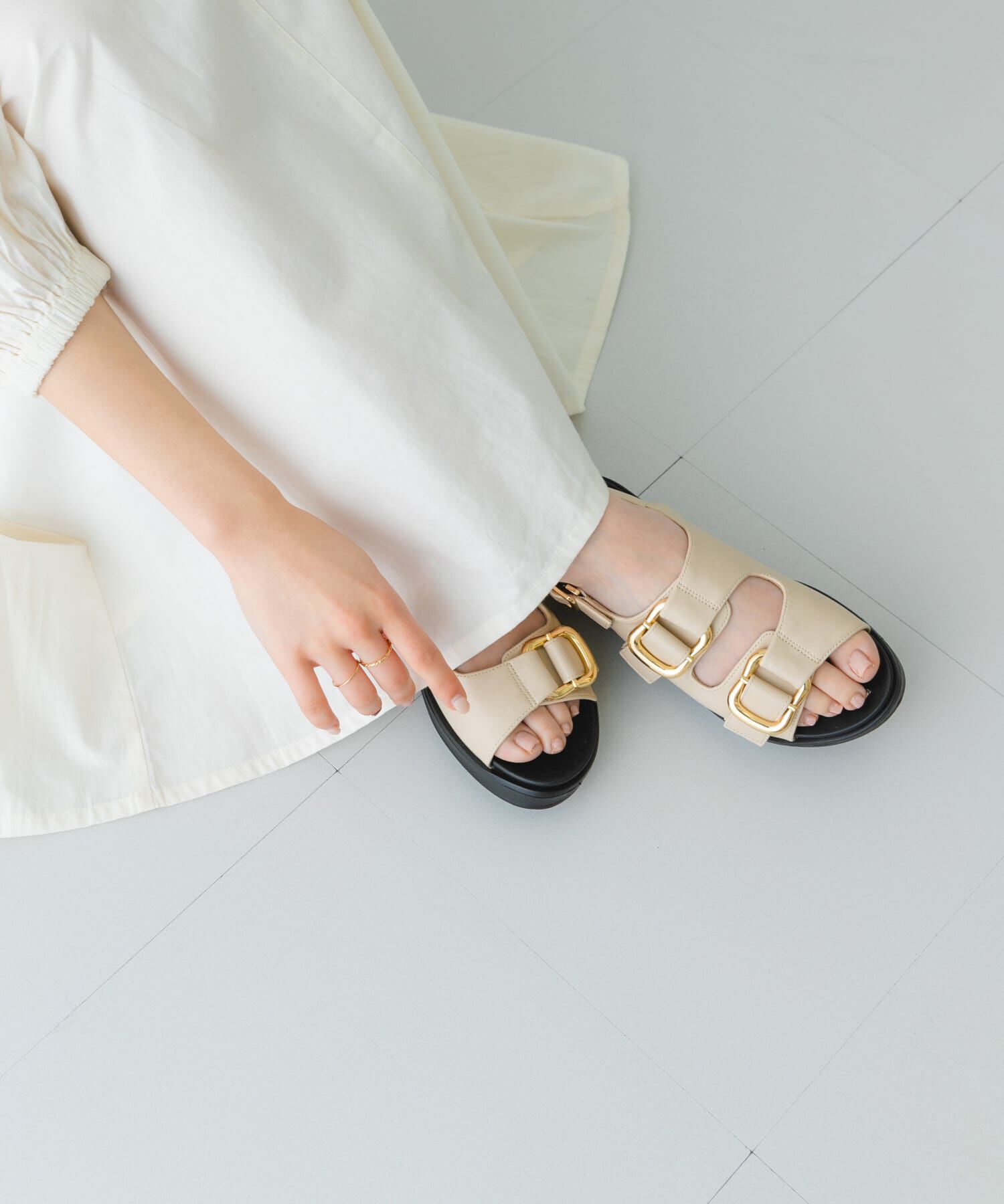 RODE SKO「ダブルベルテッドサンダル」|サンダル|