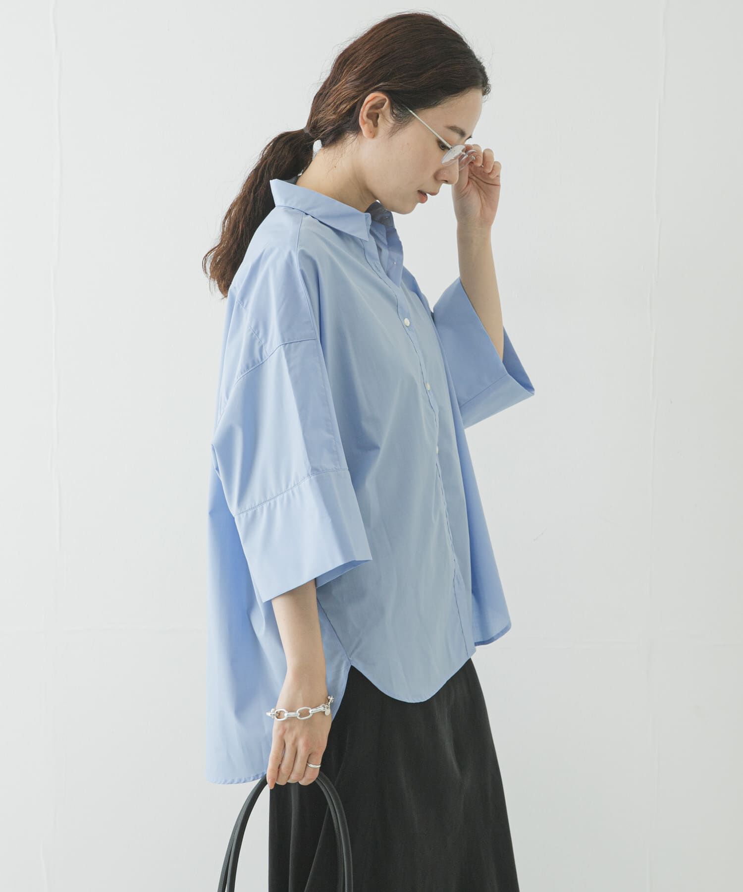 URBAN RESEARCH「ハーフスリーブシャツ」|シャツ・ブラウス|