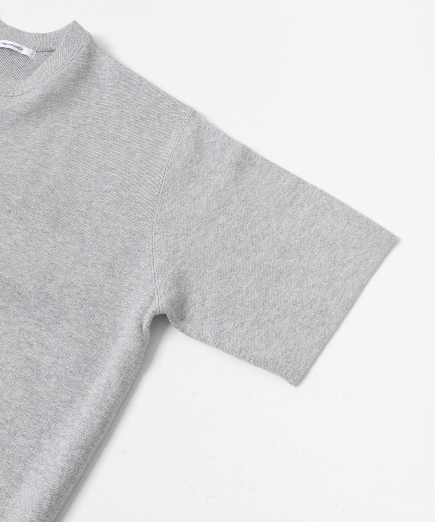 URBAN RESEARCH「コットンカシミヤハーフスリーブニット」|ニット・セーター|
