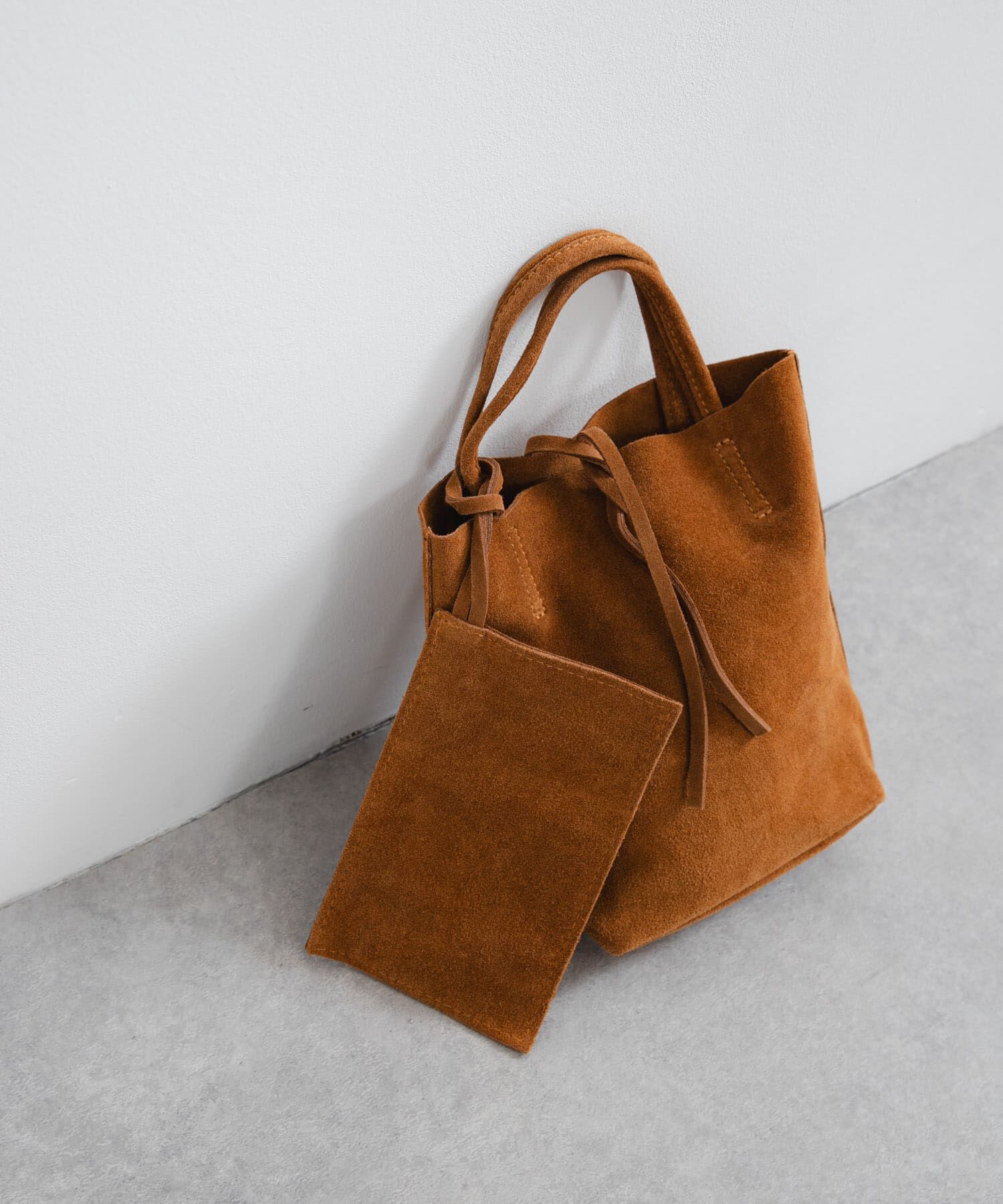 URBAN RESEARCH「スエードミニトートバッグ」|トートバッグ|キャメル