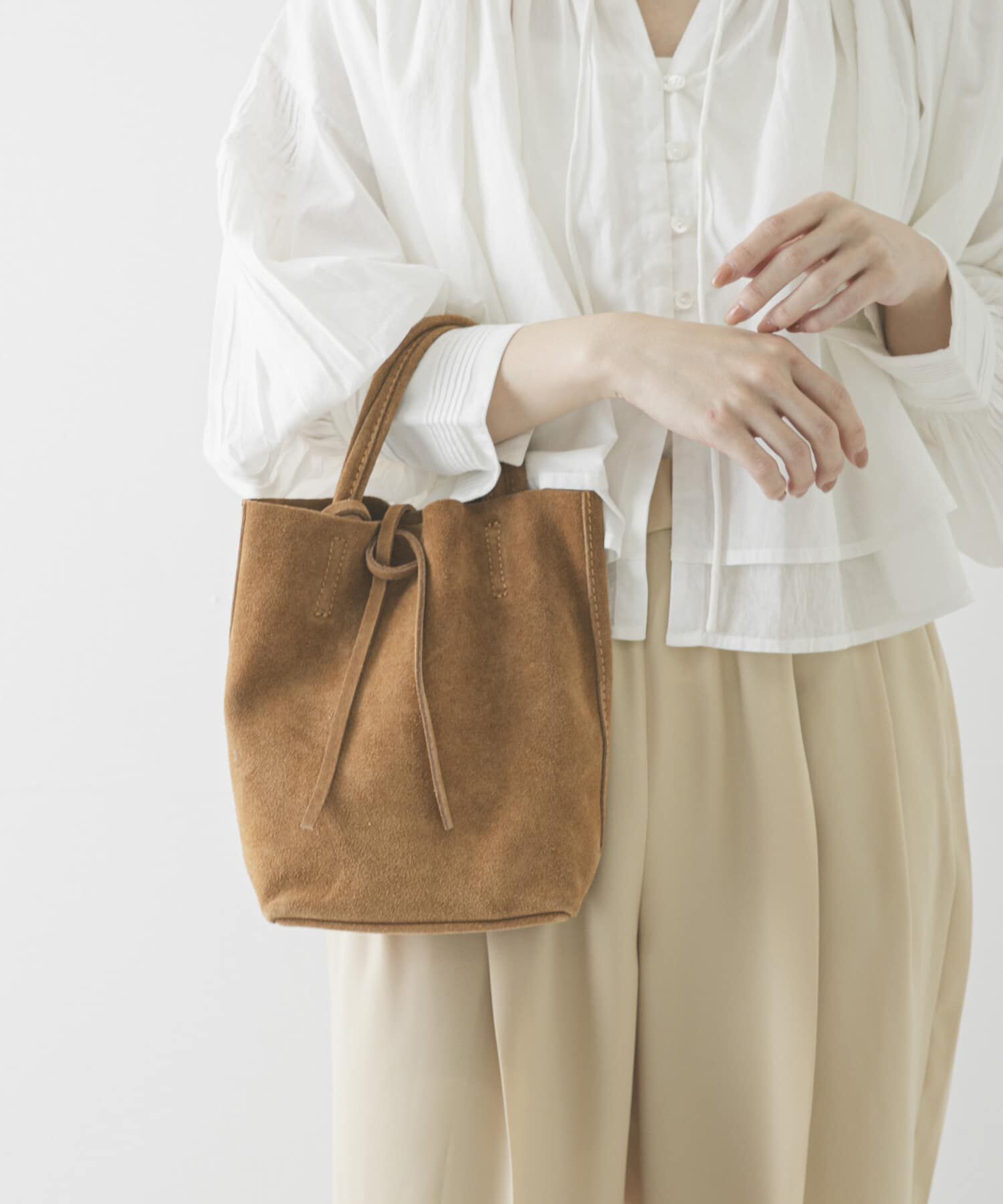 URBAN RESEARCH「スエードミニトートバッグ」|トートバッグ|